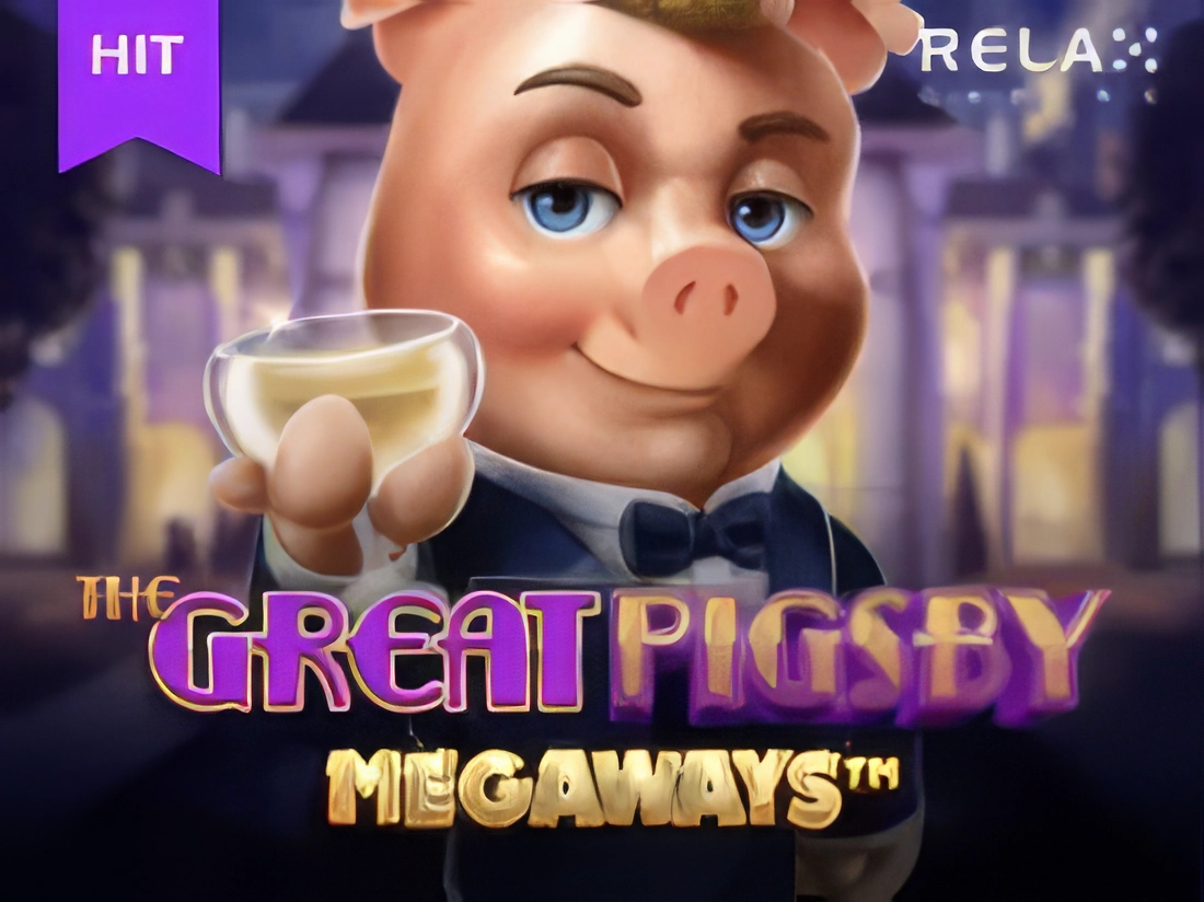Logo slotu Great Pigsby Megaways